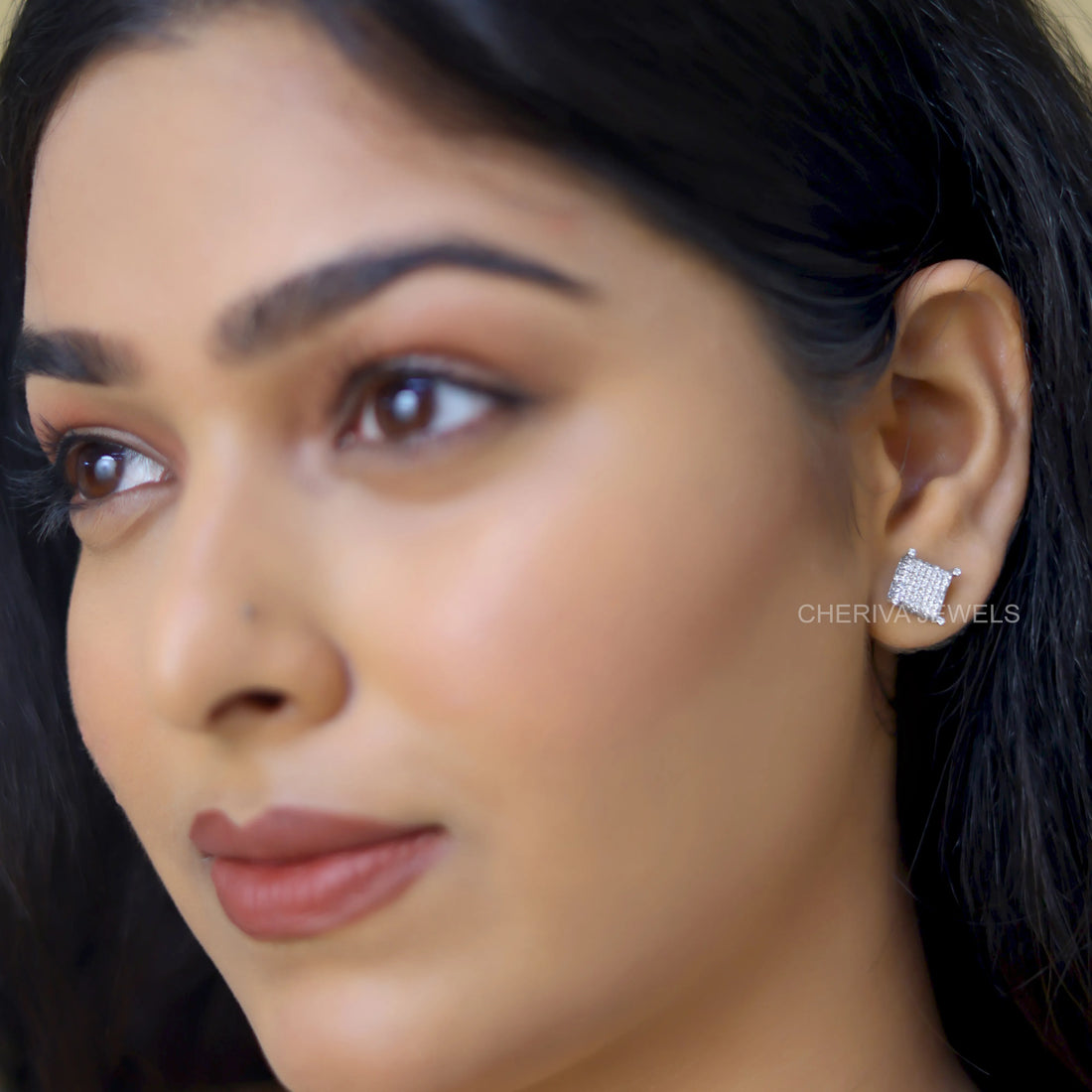 Cluster Round Cut Lab Diamond Classic Studs