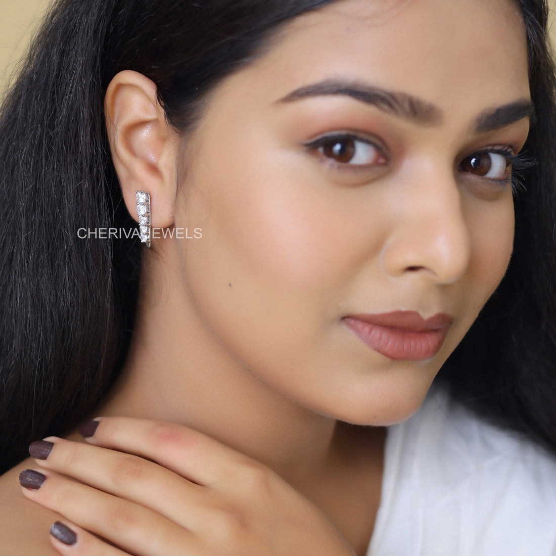2.4 TCW Round Cut Lab Diamond Studs