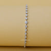 Lab Diamond Round Bracelet For Women