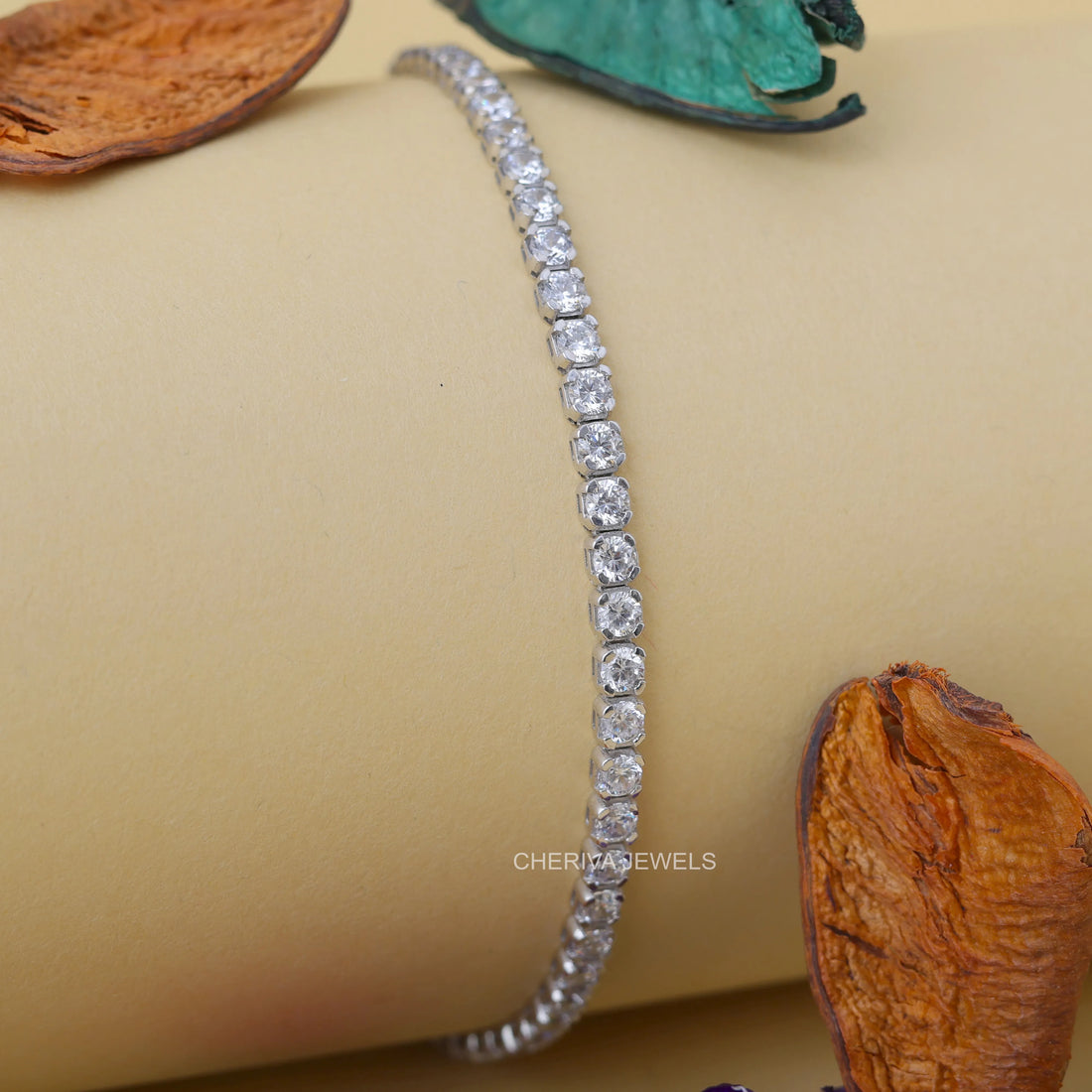 8 Carat Round Diamond Tennis Bracelet