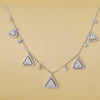 Baguette and Round Diamond luxury Necklace - Cheriva Jewels