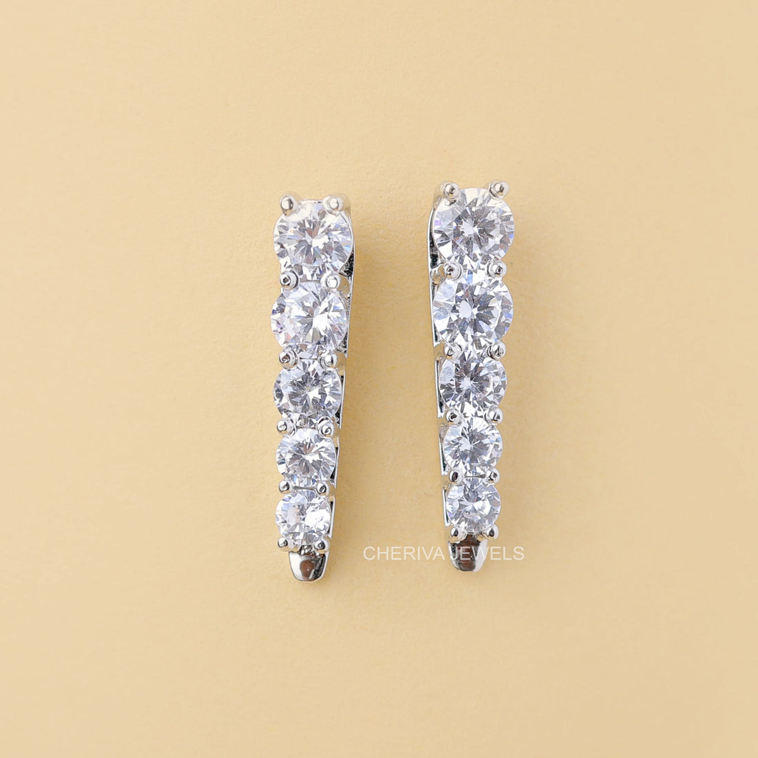 2.4 TCW Round Cut Lab Diamond Studs