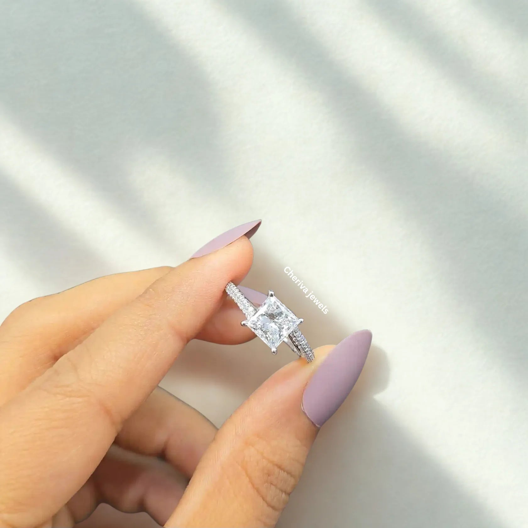Lab Grown Diamond Multi Shape Engagement Ring