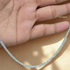 Luxury 6.50 Carat Round Cut Lab Diamond Tennis Necklace