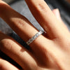 Half Eternity Band In Round Cut Diamond