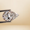 IGI Certified Pear Cut Lab Grown Diamond