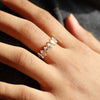 half eternity band for gift for her.