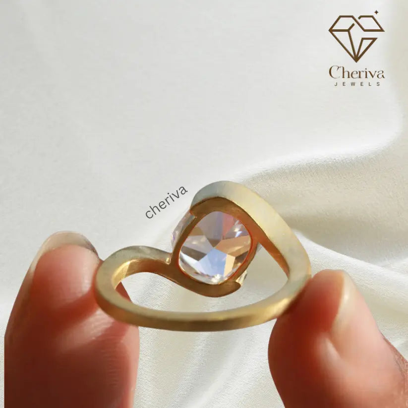4 Carat Cushion Cut Lab Grown Diamond Solitaire Ring