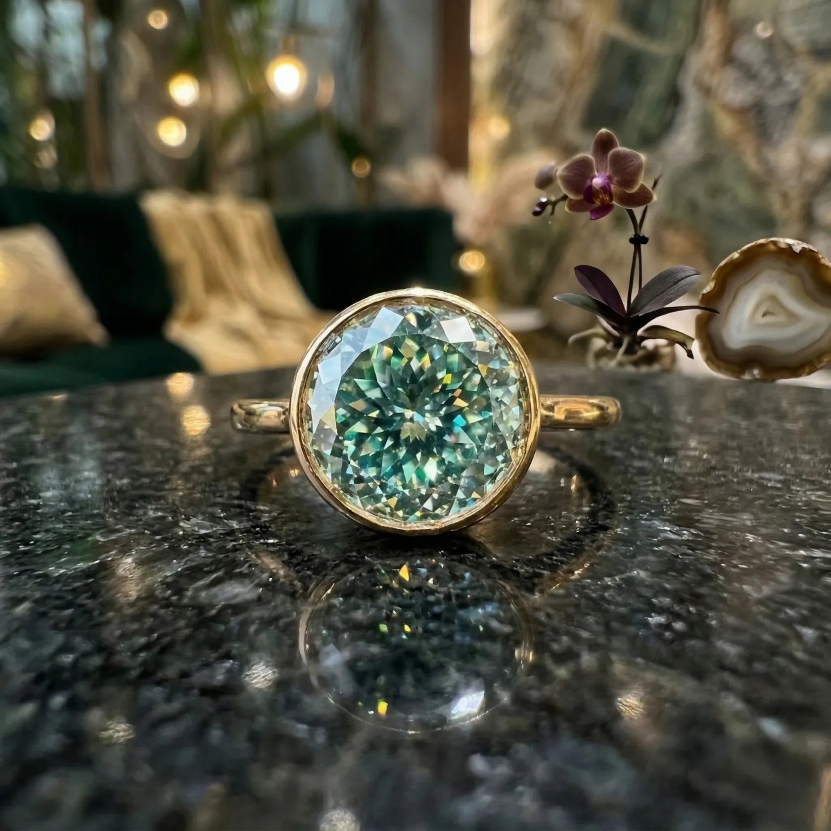 Portuguese cut Ring