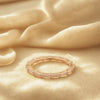 Eternity band matches Diamond Dainty Wedding Band.