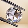 Round Rose Cut Lab Grown Diamond